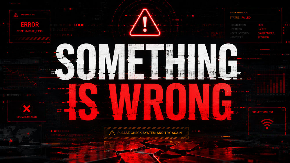 Something is wrong