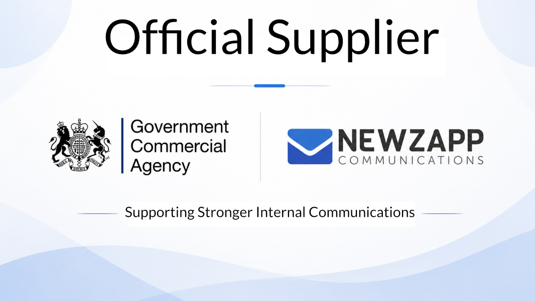The Government Commercial Agency choosing NewZapp