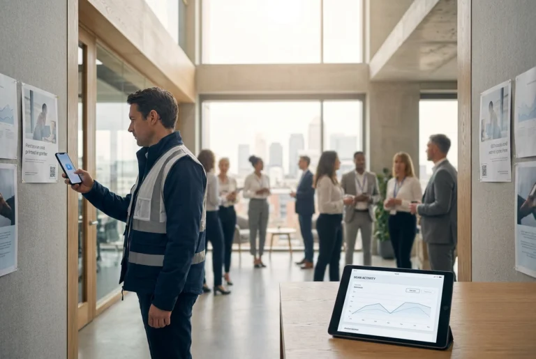 Professional header image for step-by-step guide: How to Reach Deskless Staff With Measurable QR Codes